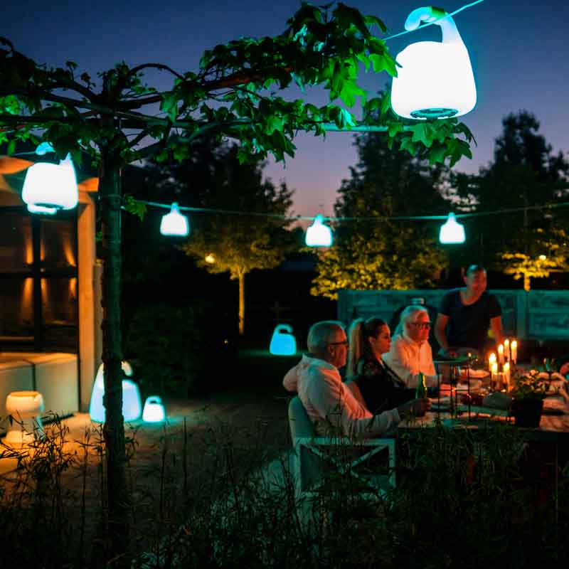 Bubalou Belly25, draadloze sfeerverlichting voor buiten