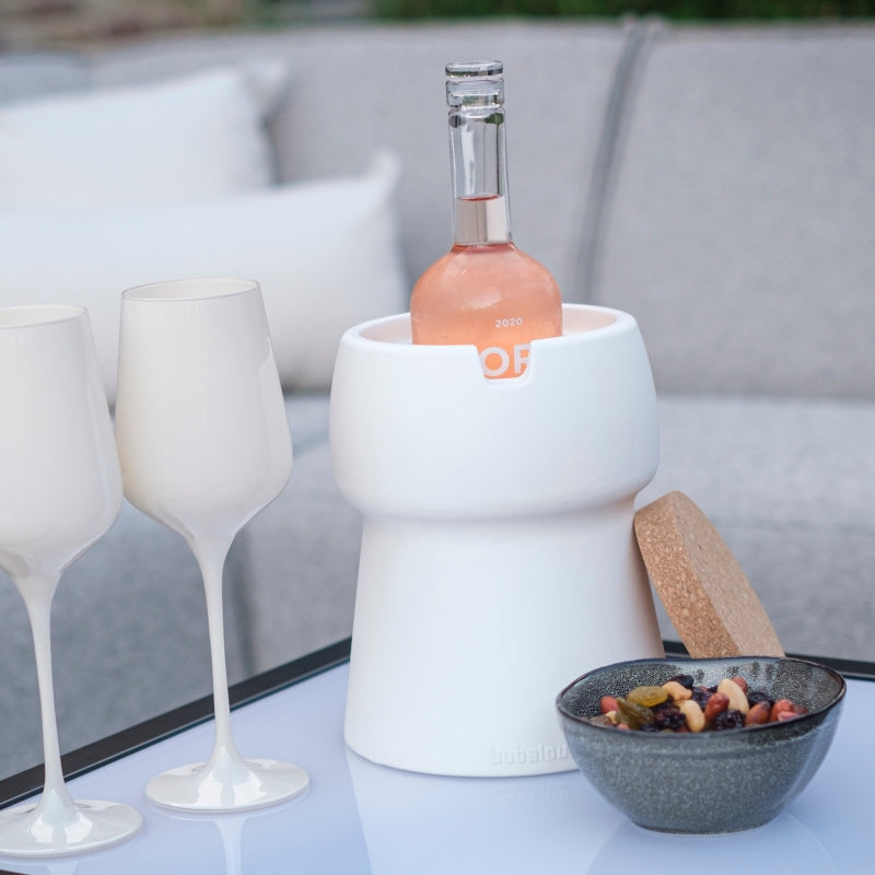 Wijnkoeler Champ 1-bottle Off White