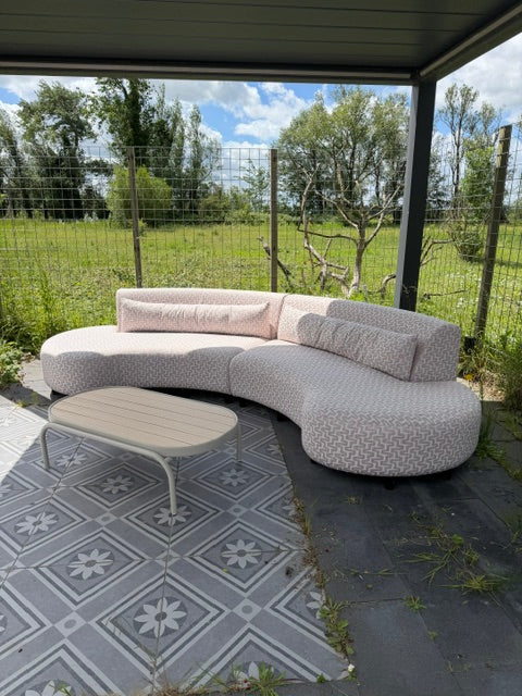 SALE | Bended sofa 6-seater in deluxe charcoal