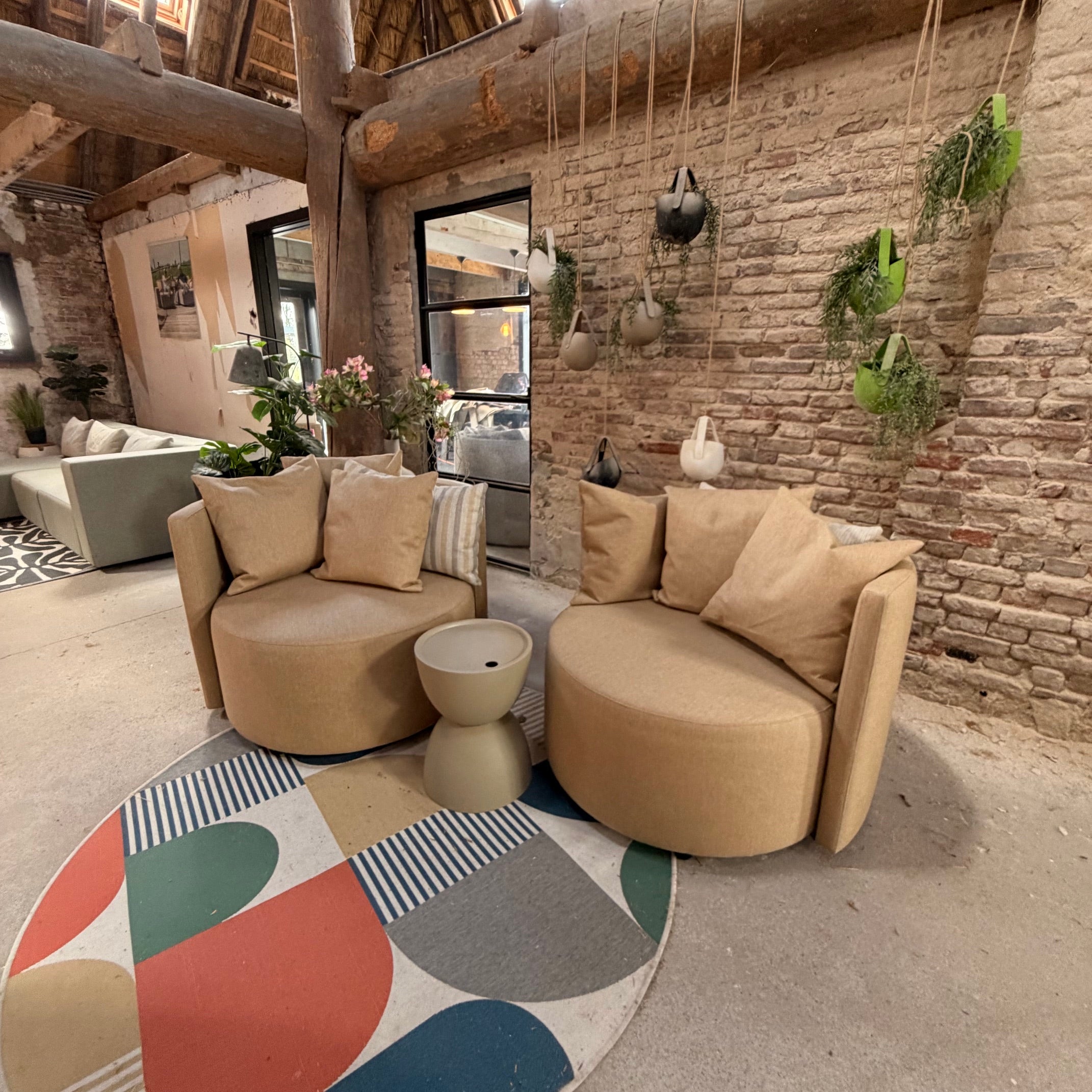 SALE | Bended sofa 6-seater in deluxe charcoal