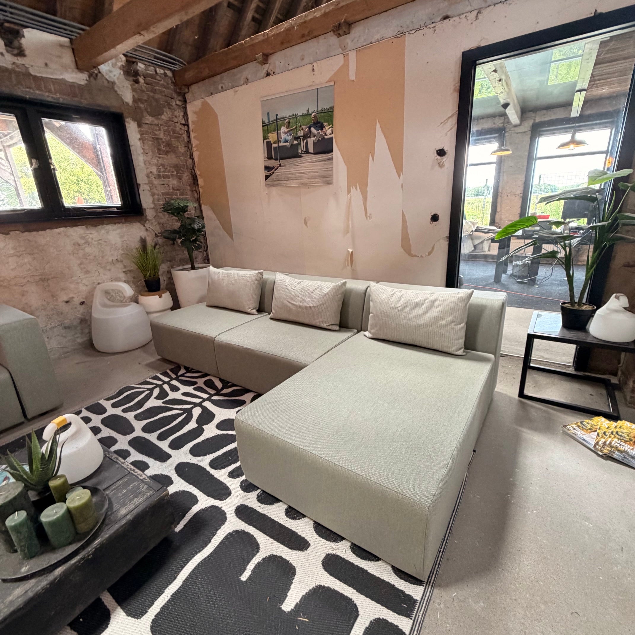SALE | Bloc Sofa 5-zits lounger links of rechts