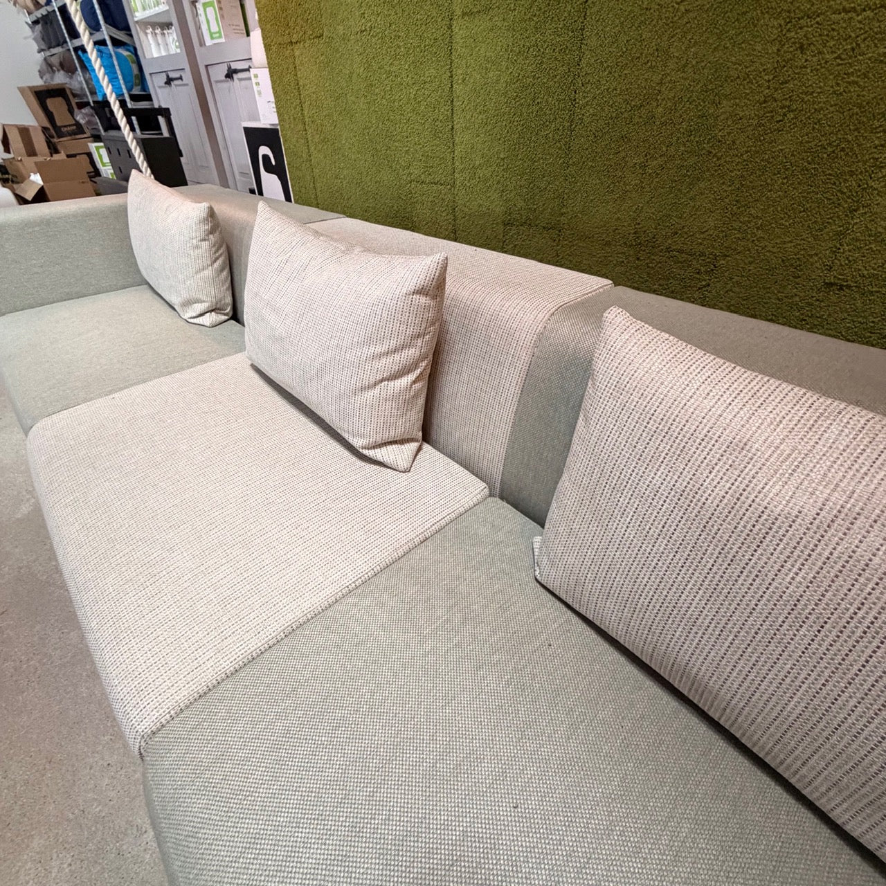 SALE | Bloc Sofa 9-zits hoekbank links of rechts incl. hocker small