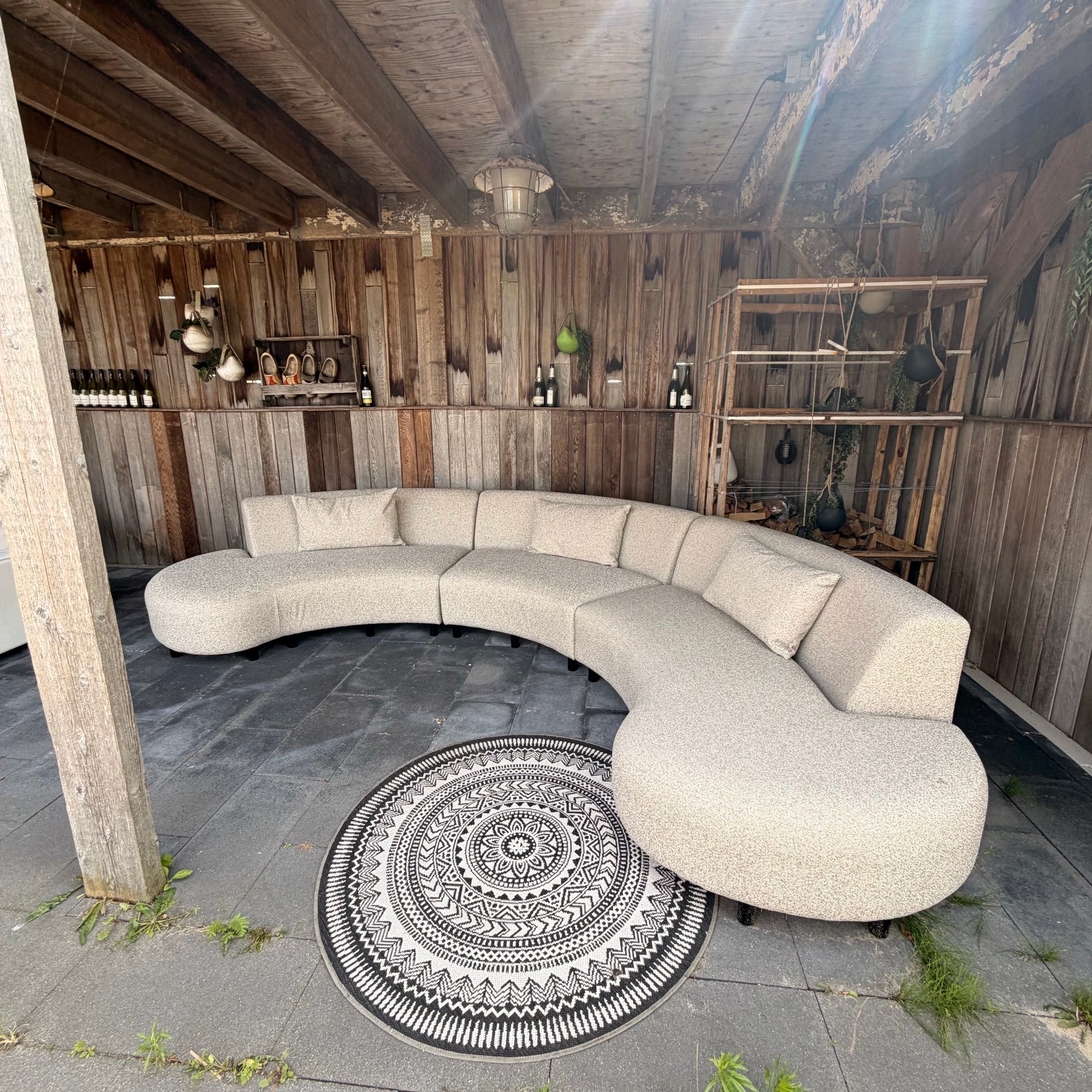 SALE | Bended 8-zits - Deluxe light taupe