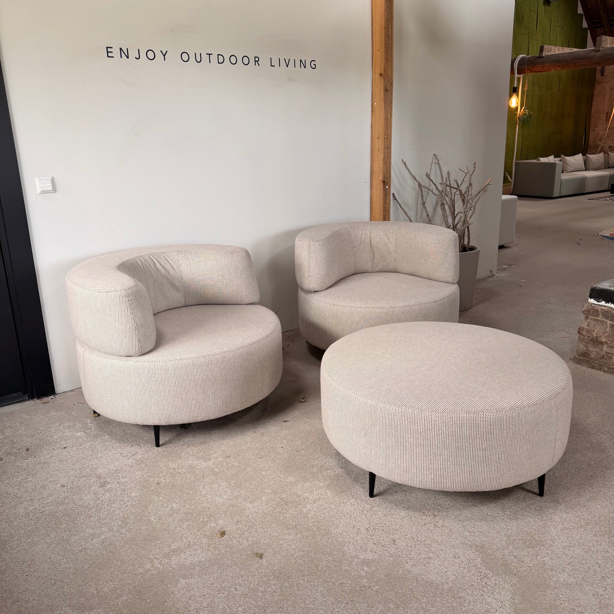 SALE | Bended sofa 6-seater in deluxe charcoal