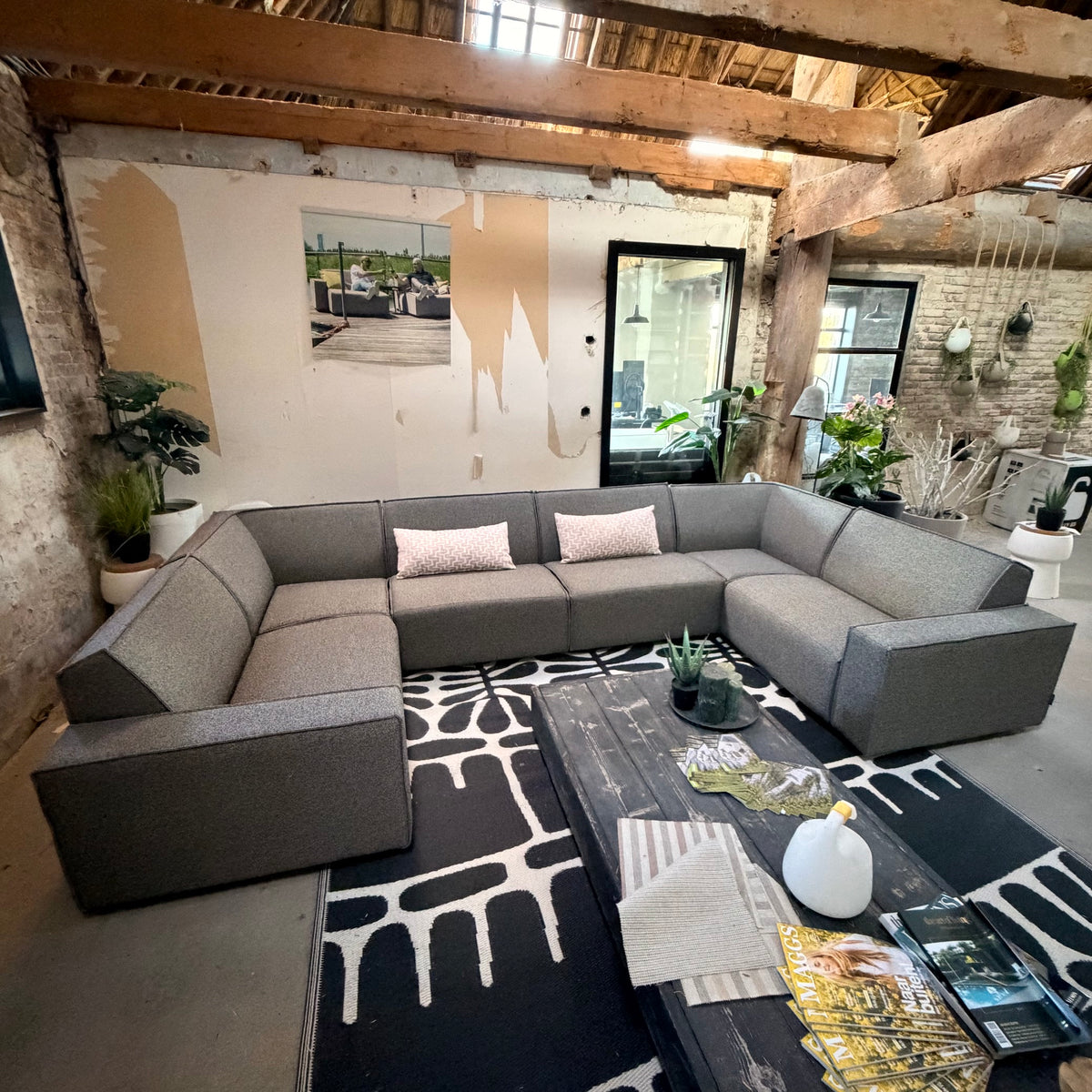 SALE | Loungeset ICON U-zits in Deluxe charcoal