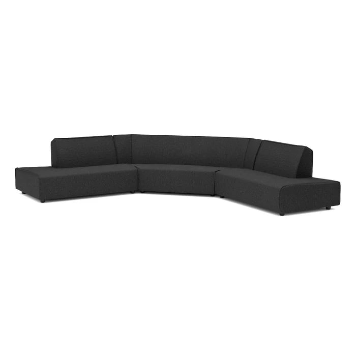 SALE overtollige voorraad | KniQ Lounge in Deluxe antraciet (LAATSTE)