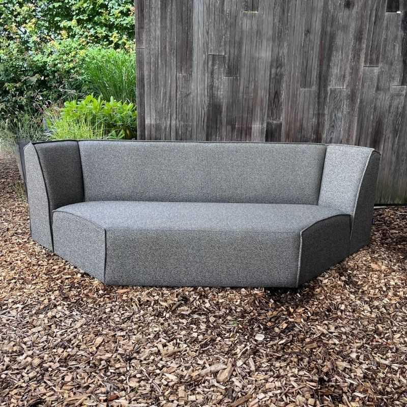 SALE | Lounge bench KniQ Charcoal