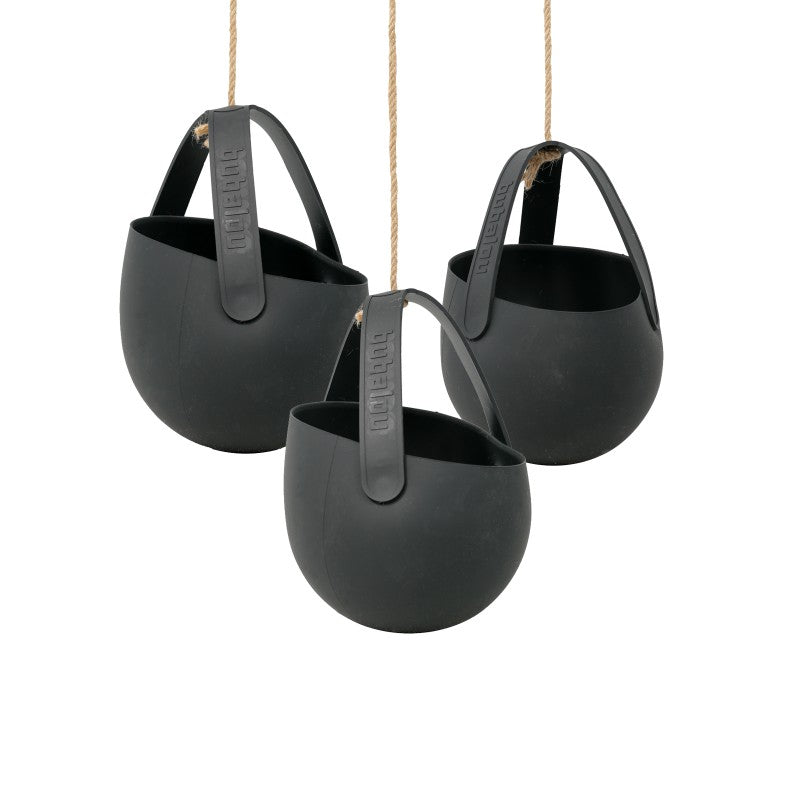Sling hangplantenbak Wicked Black (3 stuks)