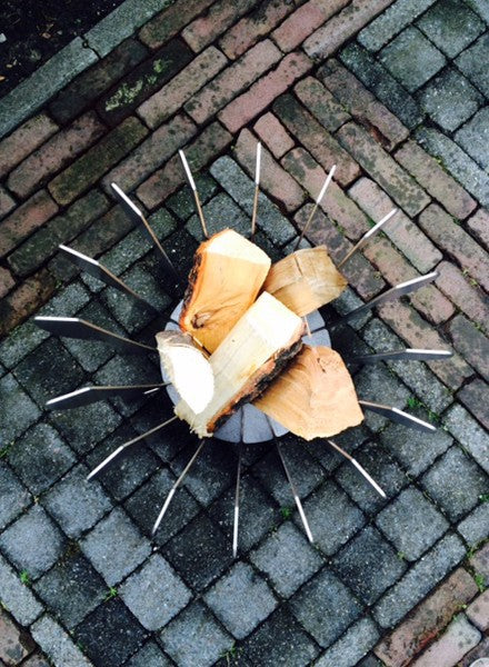 Flint vuurkorf (cortenstaal)