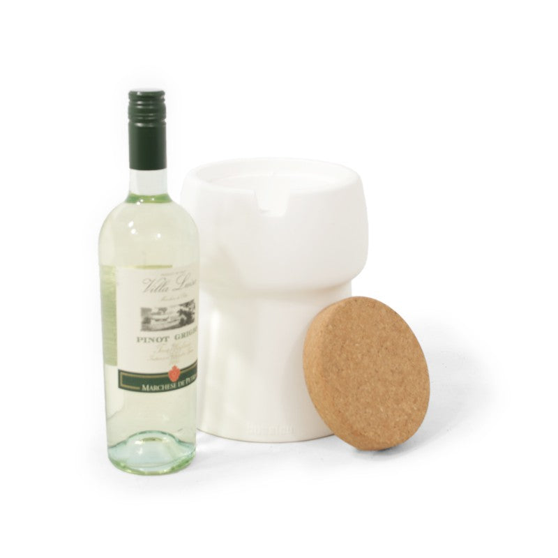 Wine cooler Champ 1-bottle Off White