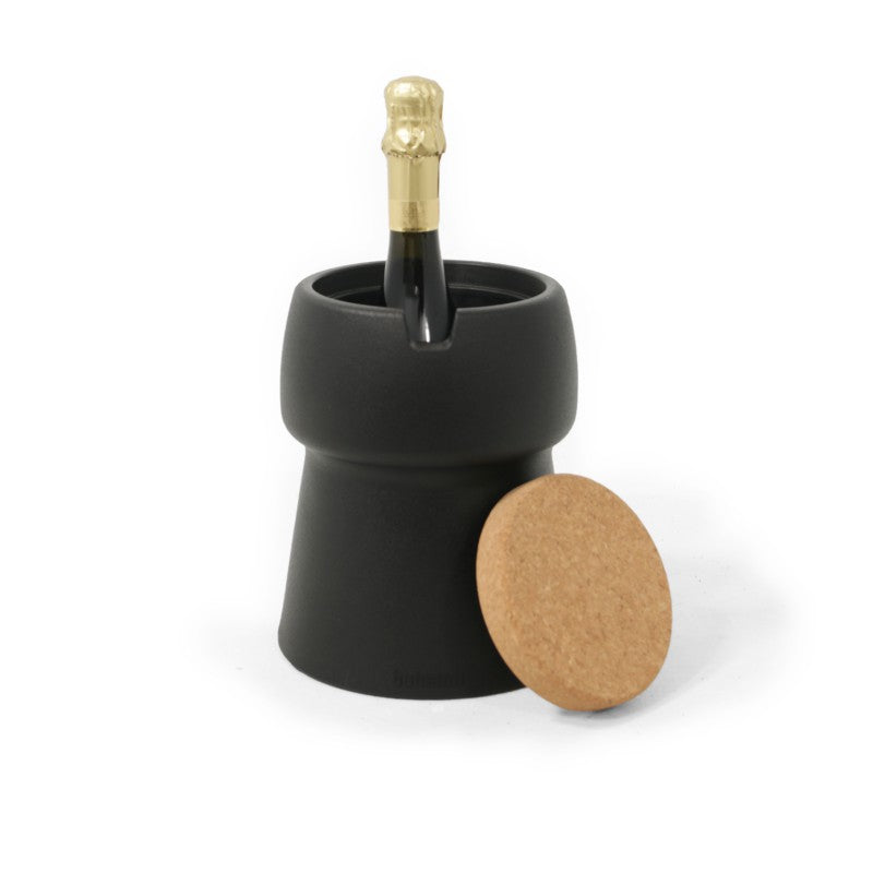 Wijnkoeler Champ 1-bottle Wicked Black