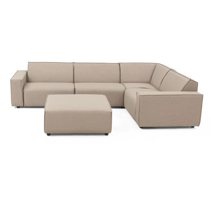 Icon loungeset 6-zits hoek + hocker (rechts)