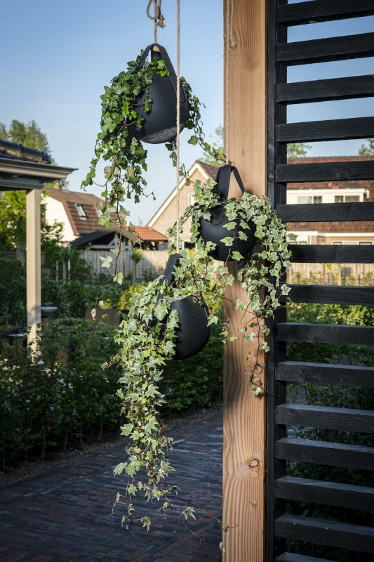 Sling hanging planter Wicked Black (3 pieces)