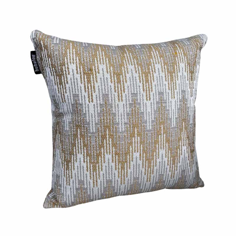 Outdoor pillow 45x45 cm -  Softline Design Zigzag Curry