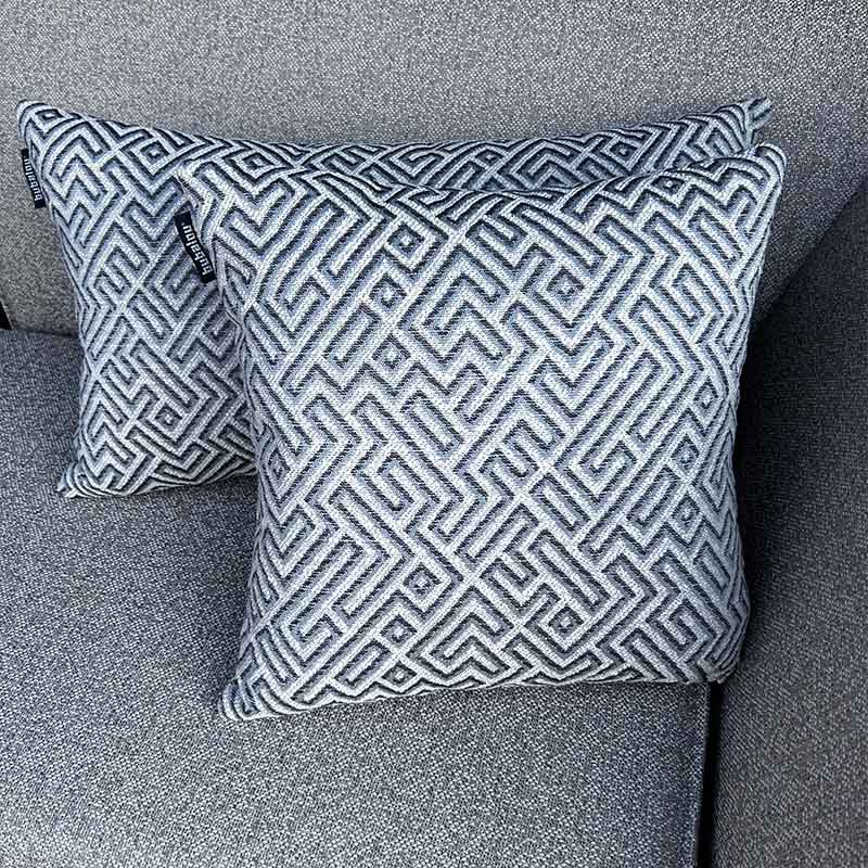 Sierkussen 45x45 cm - Softline Design Maze Grey