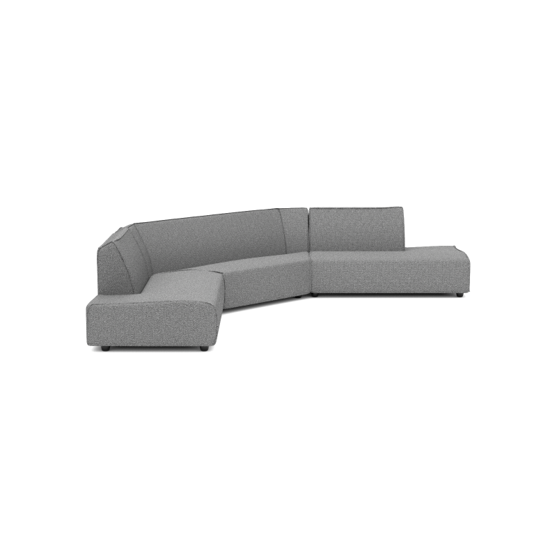 SALE overtollige voorraad | KniQ Lounge in Deluxe STEEL