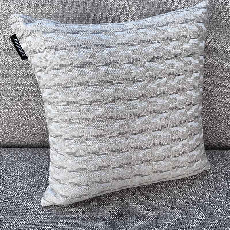 Outdoor pillow 45x45 cm -  Softline Design Hexagon Natural