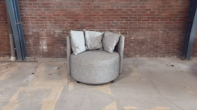 SALE | 1x Roundabout fauteuil in deluxe STEEL