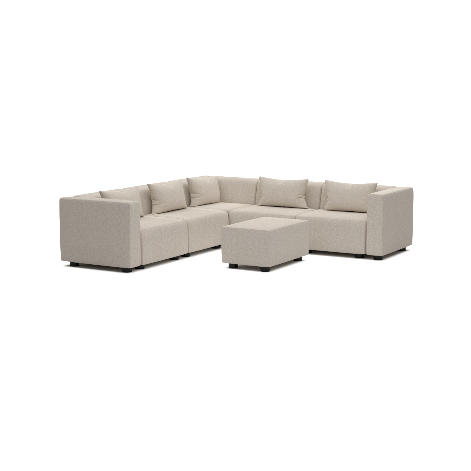 Bended Sofa 6-seater 