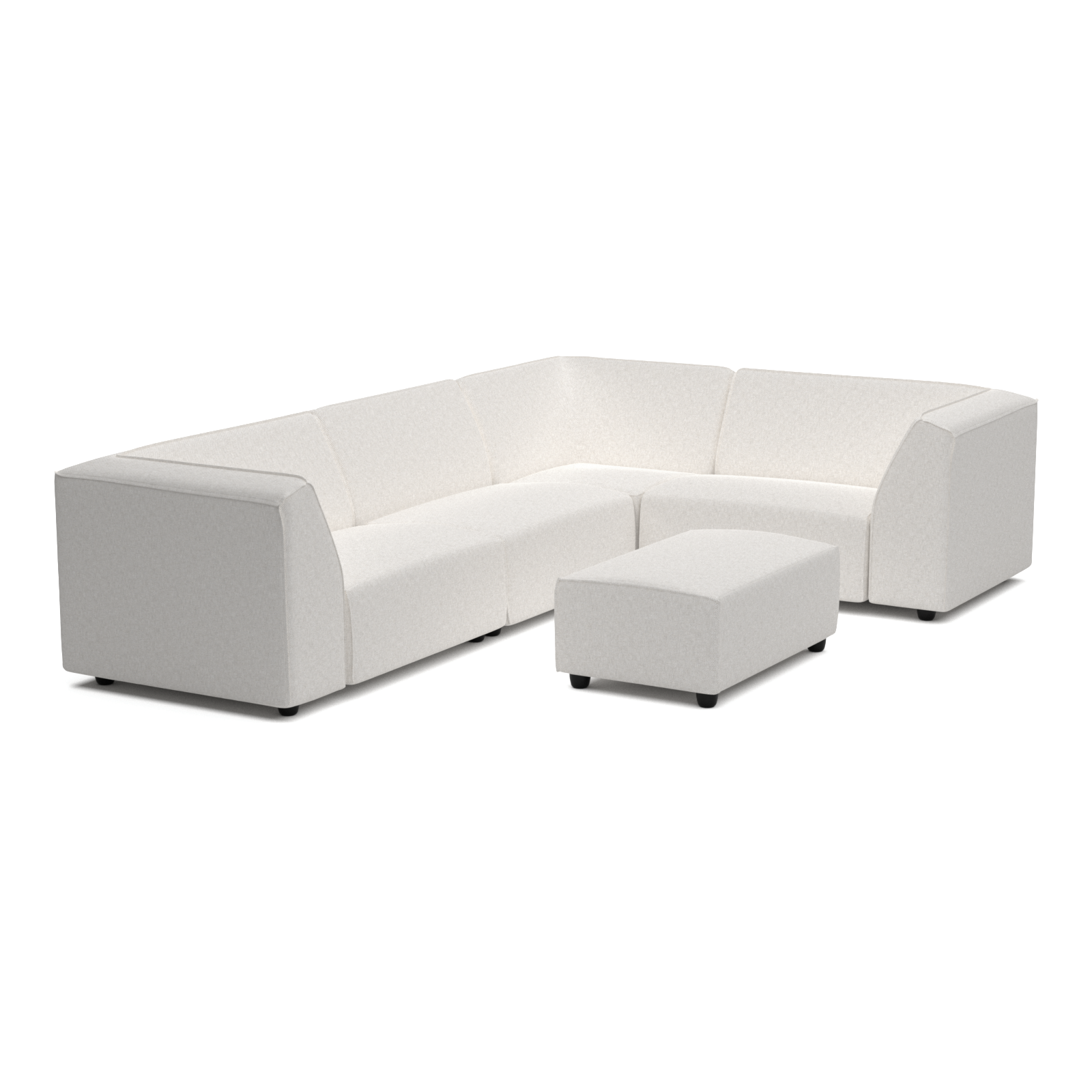 Chill loungeset 6-zits hoek + hocker small (rechts)