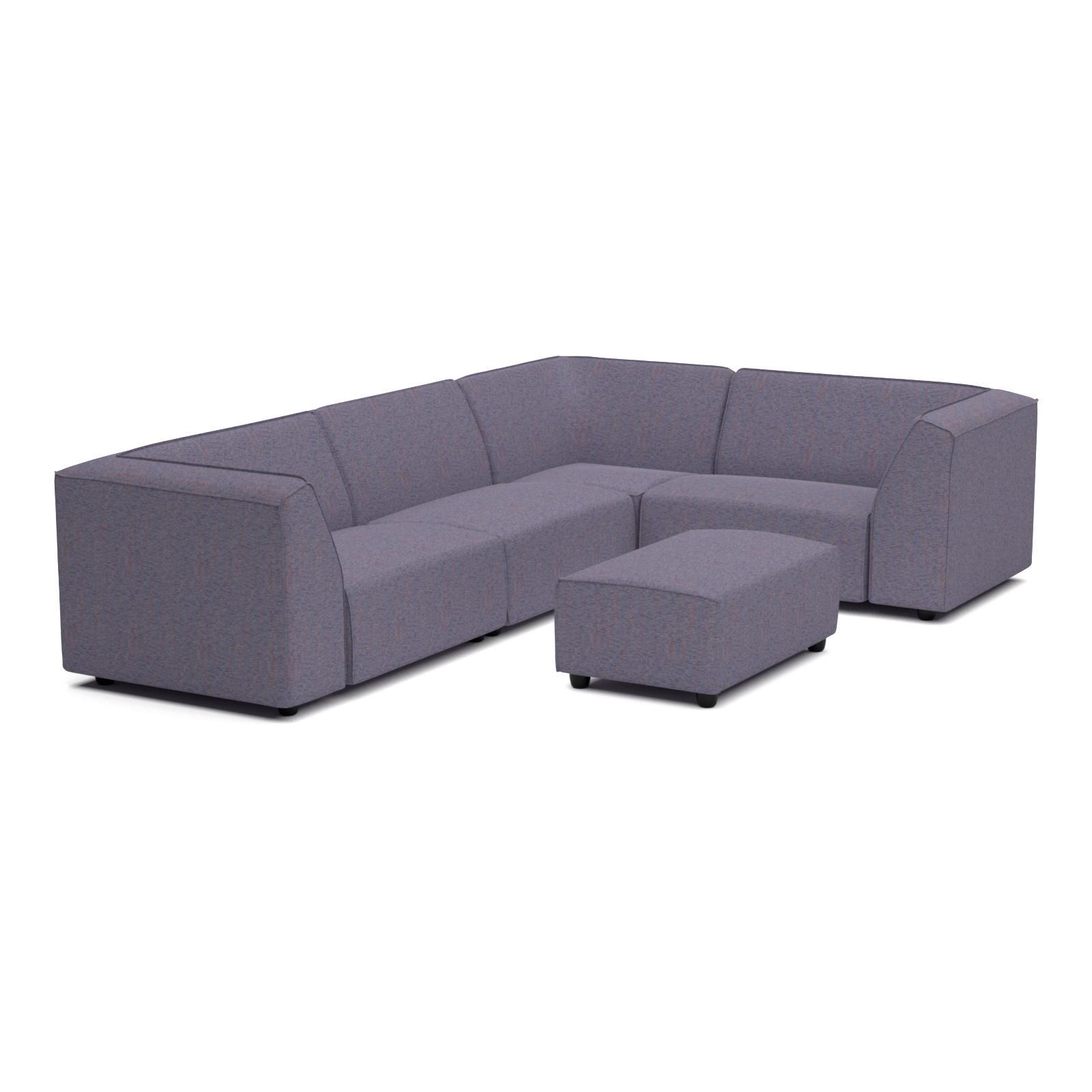 Chill loungeset 6-zits hoek + hocker small (rechts)