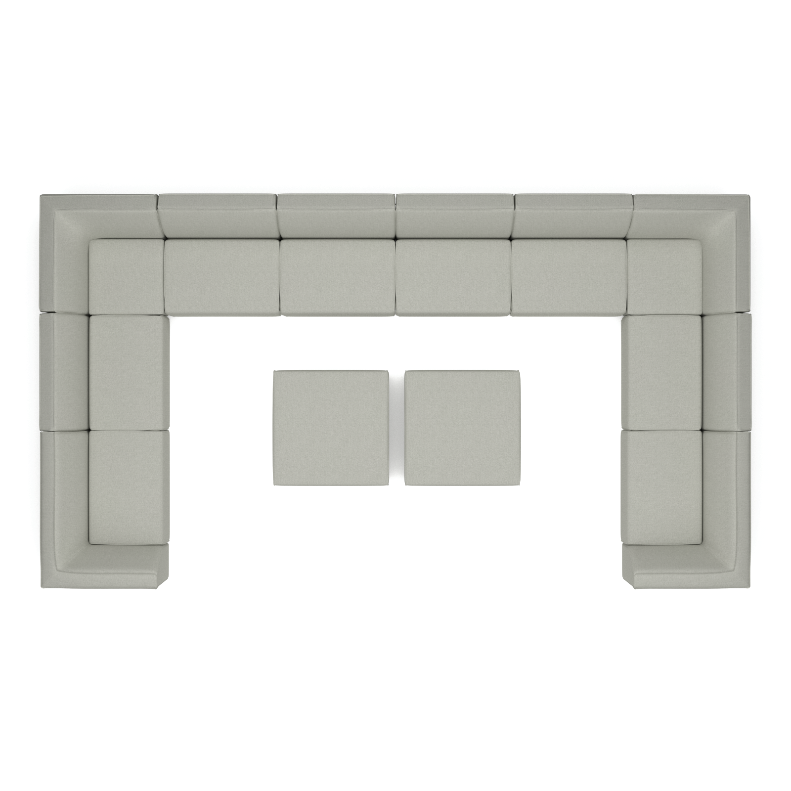 Chill loungeset U-zits extra large + 2 hockers