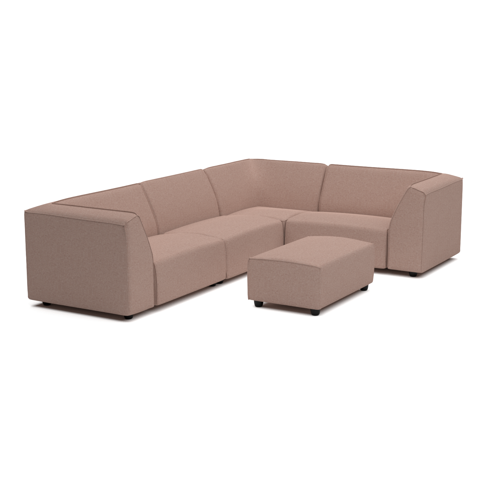 Chill loungeset 6-zits hoek + hocker small (rechts)