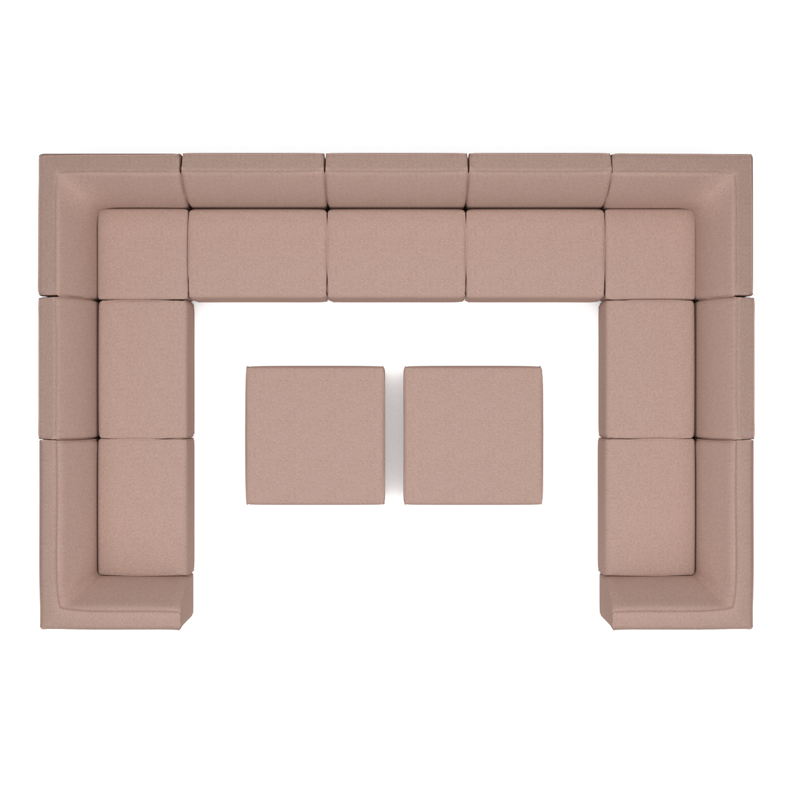 Chill loungeset U-zits  large + 2 hockers