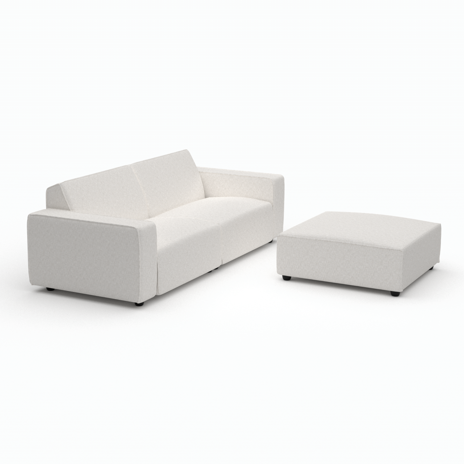 Icon loungeset 3-zits + hocker