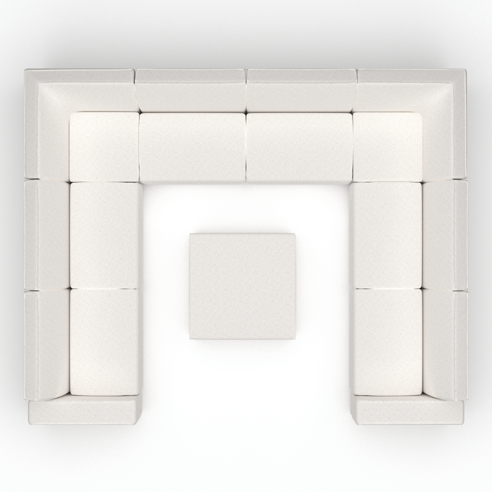 Icon lounge set U-zits + hocker