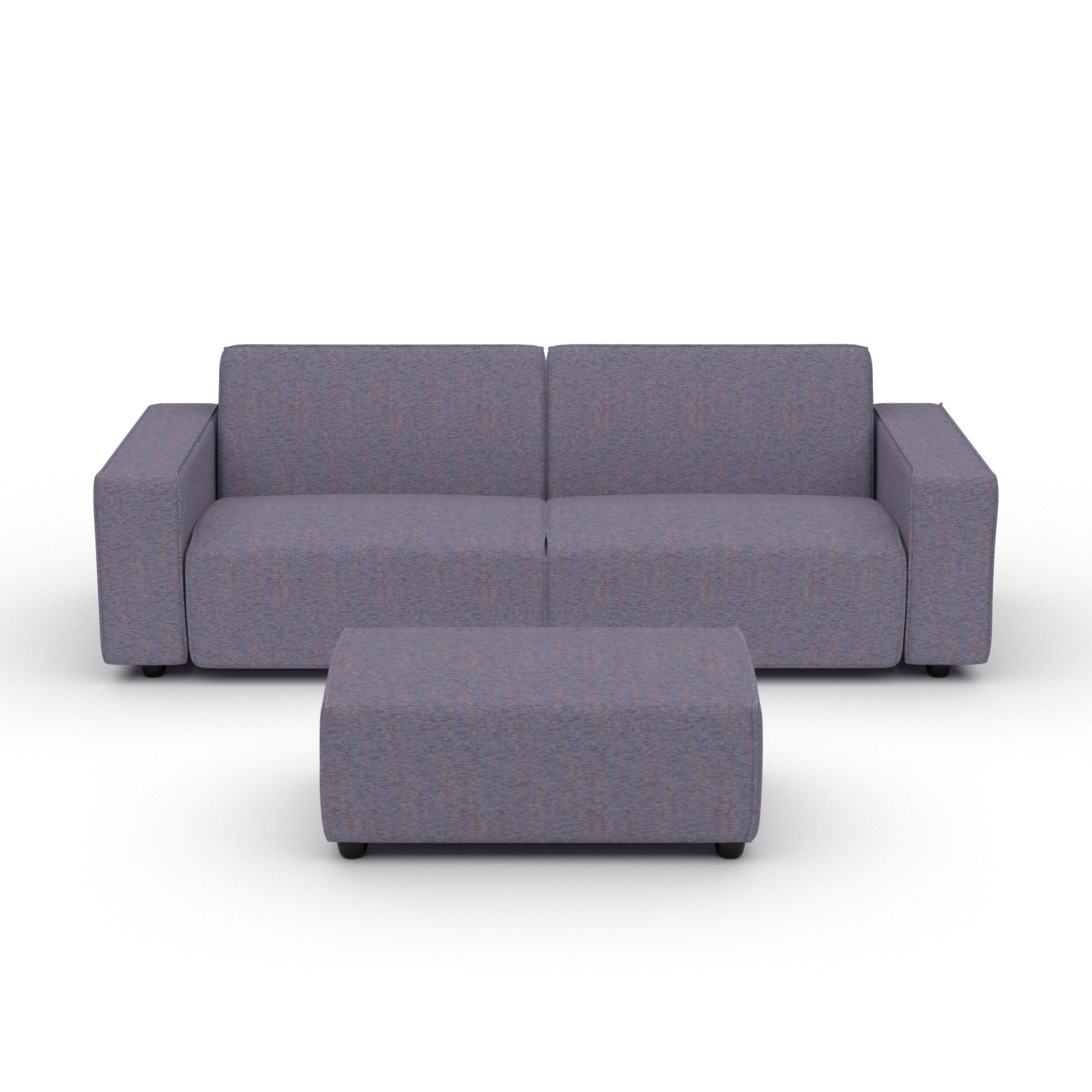 Icon loungeset 3-zits + hocker small