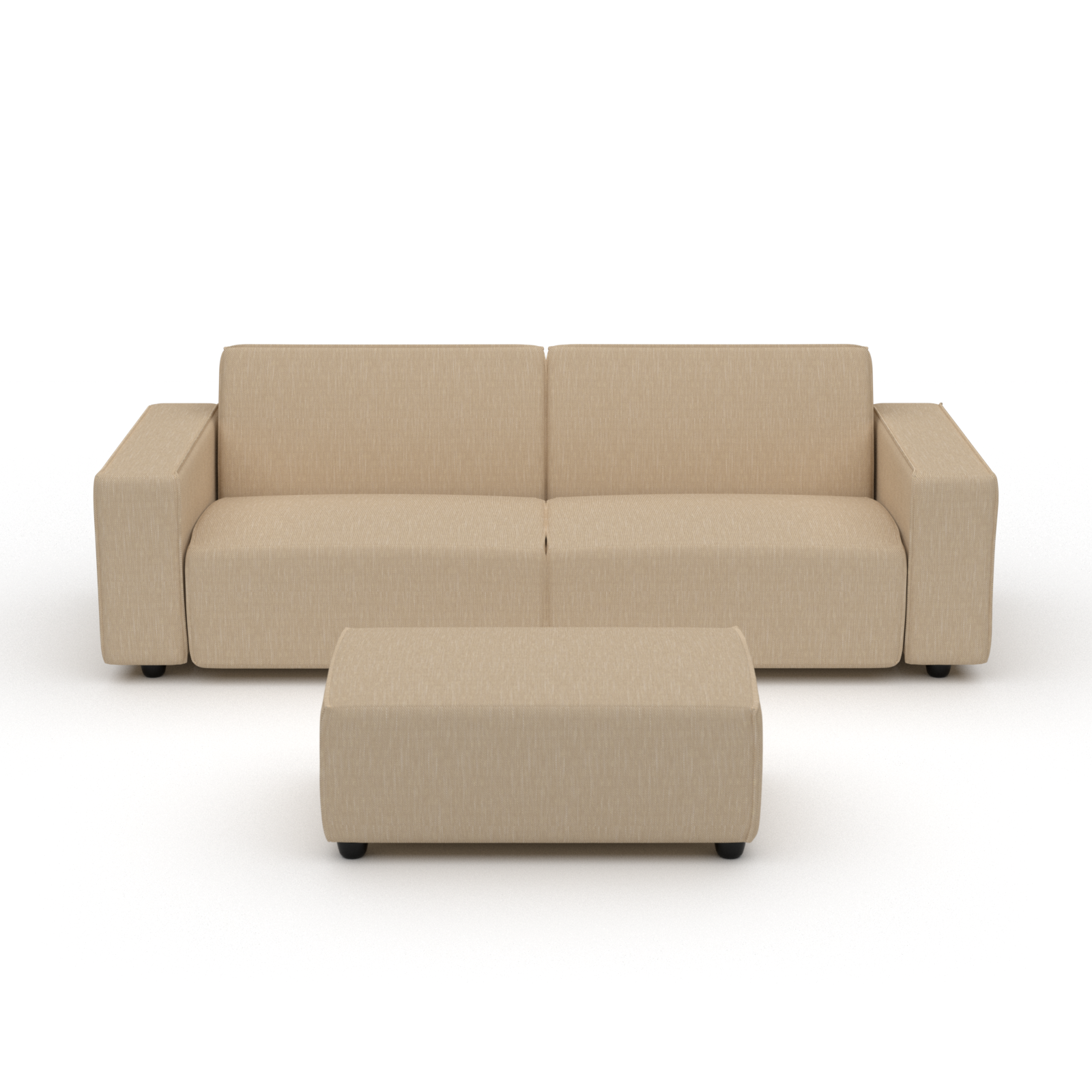 Icon loungeset 3-zits + hocker small