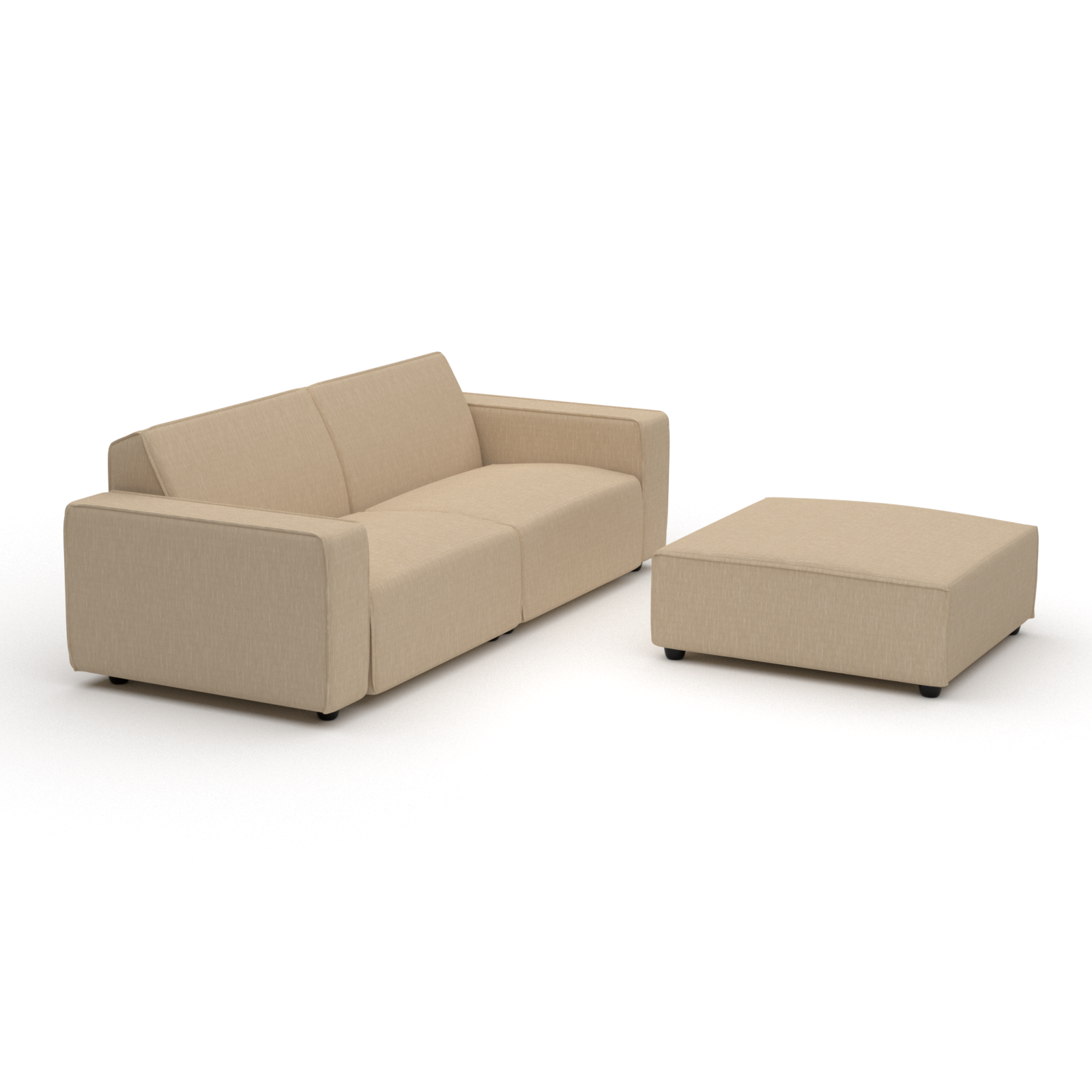 Icon loungeset 3-zits + hocker
