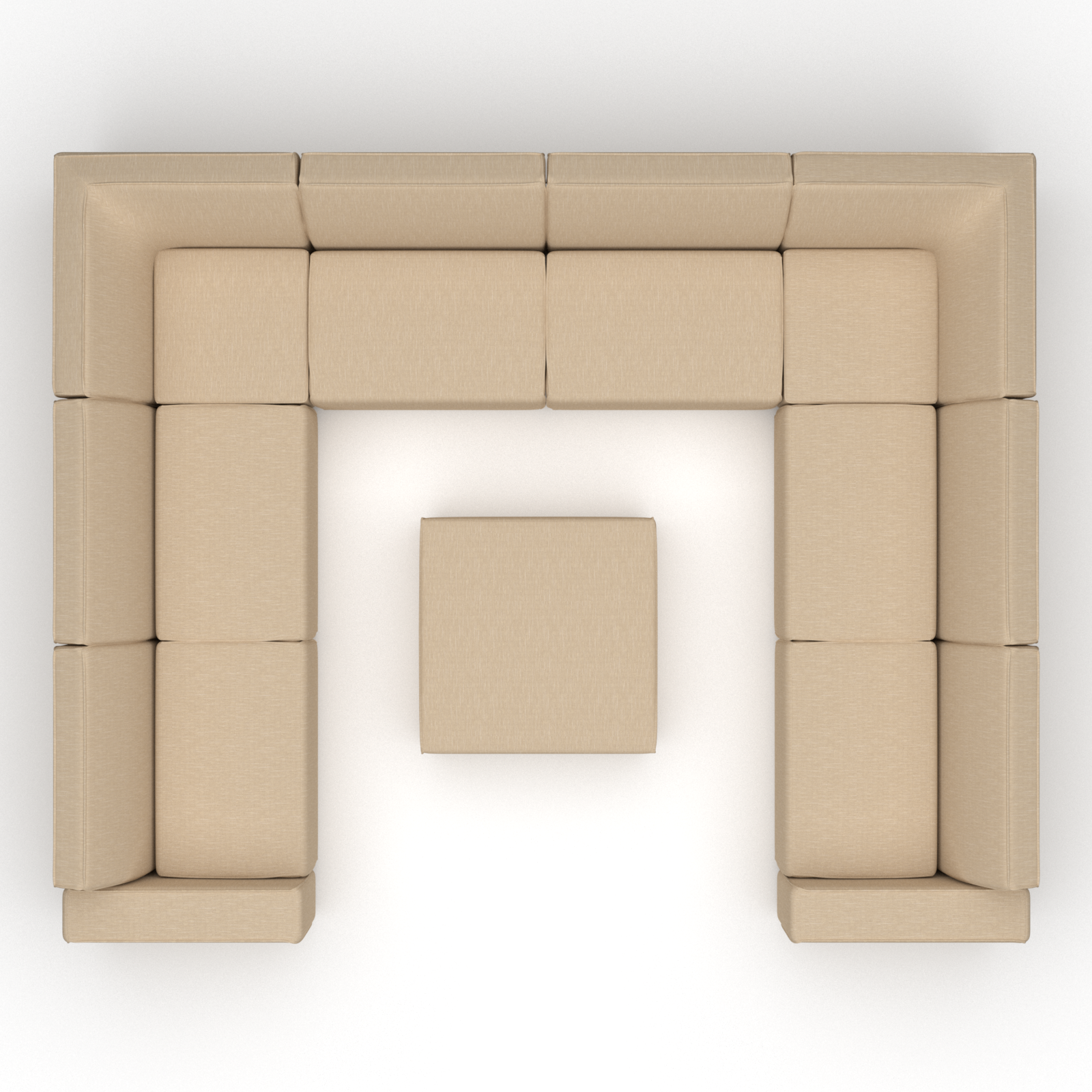 Icon lounge set U-zits + hocker