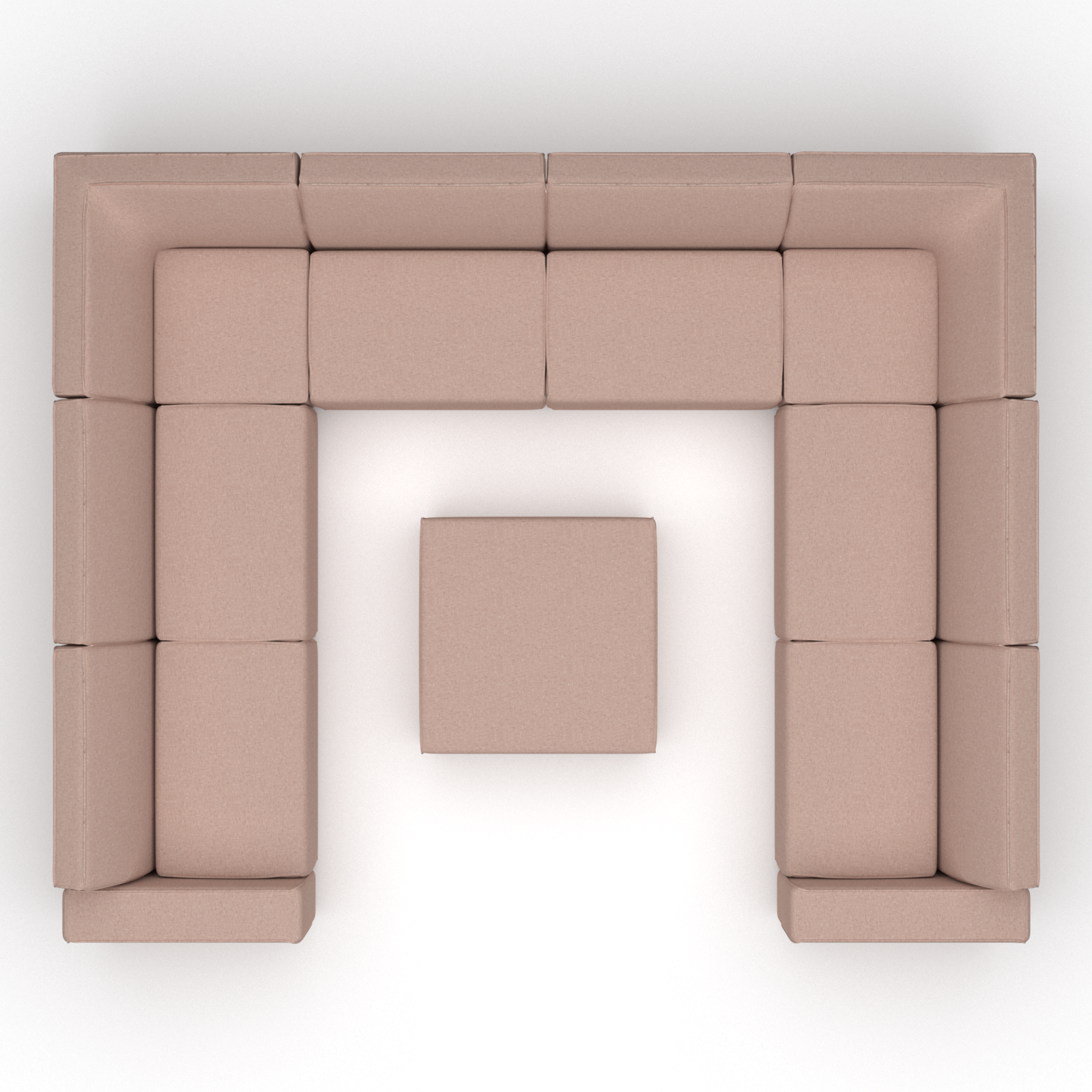 Icon lounge set U-zits + hocker