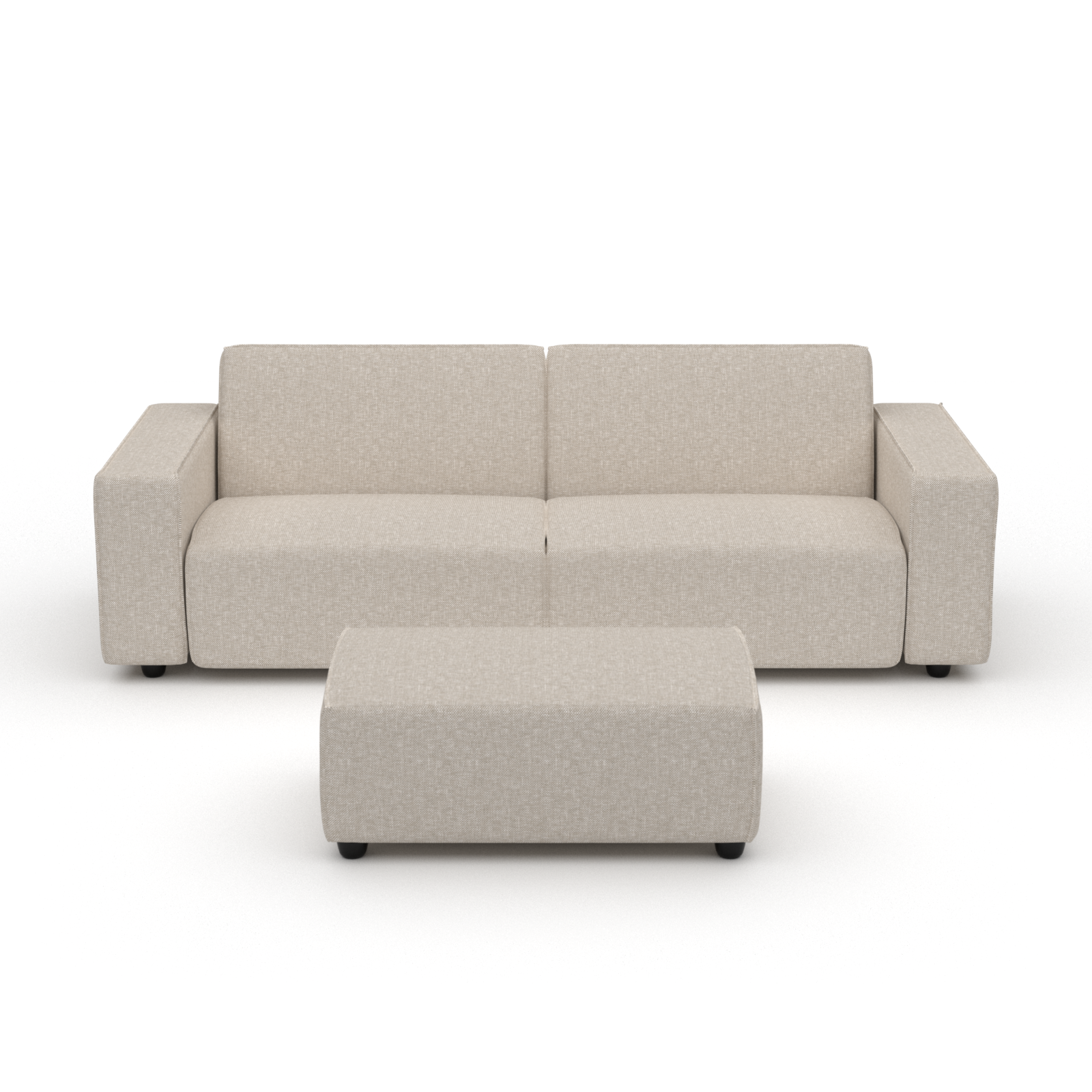 Icon loungeset 3-zits + hocker small