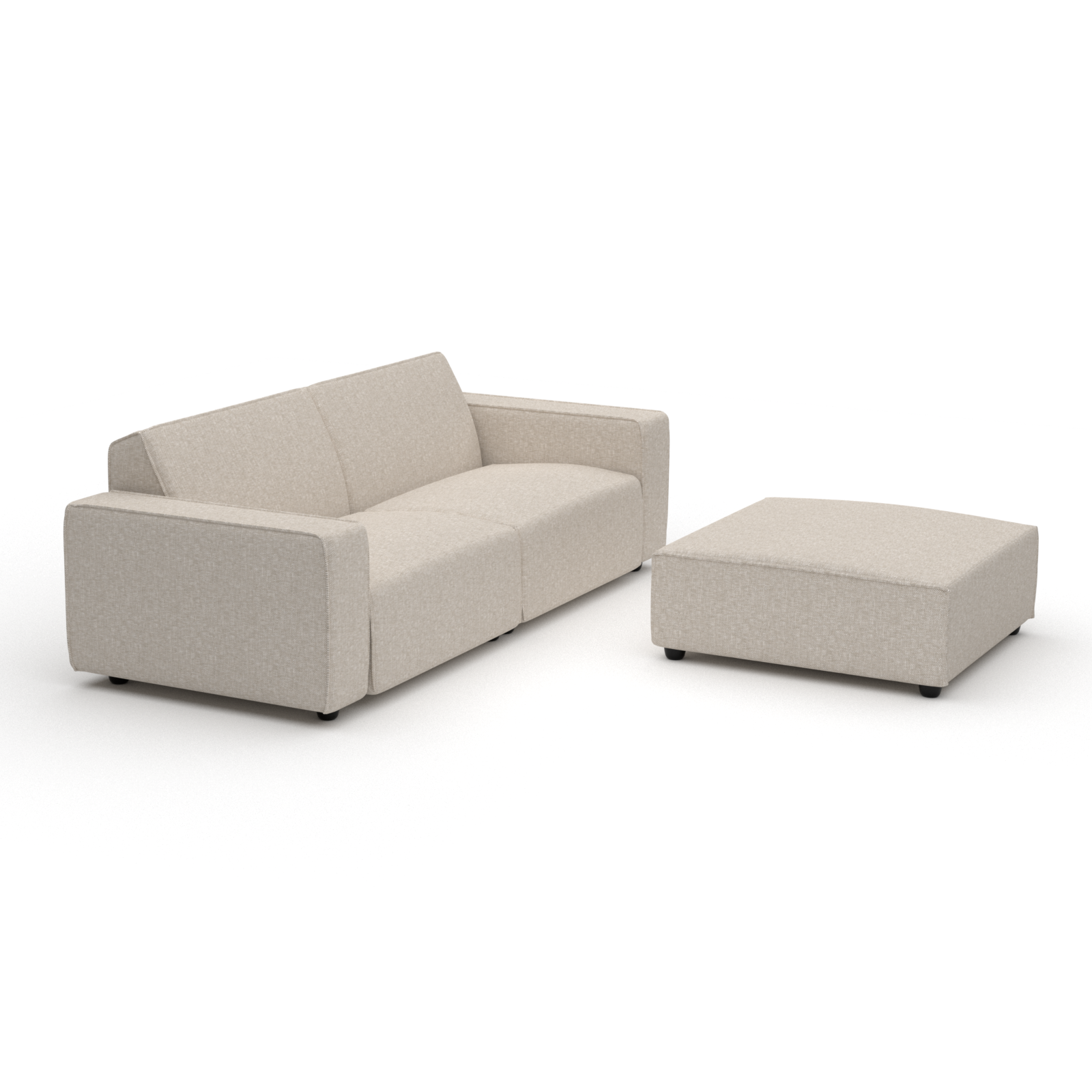 Icon loungeset 3-zits + hocker