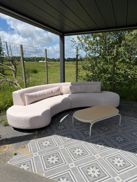 SALE | Bended sofa 6-seater in deluxe charcoal