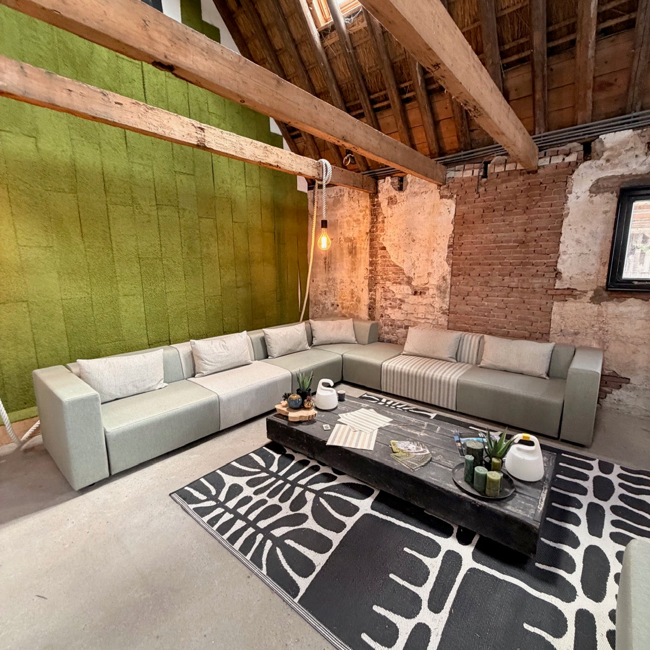 SALE |  Bloc Sofa 9-zits hoekbank links of rechts incl. hocker small