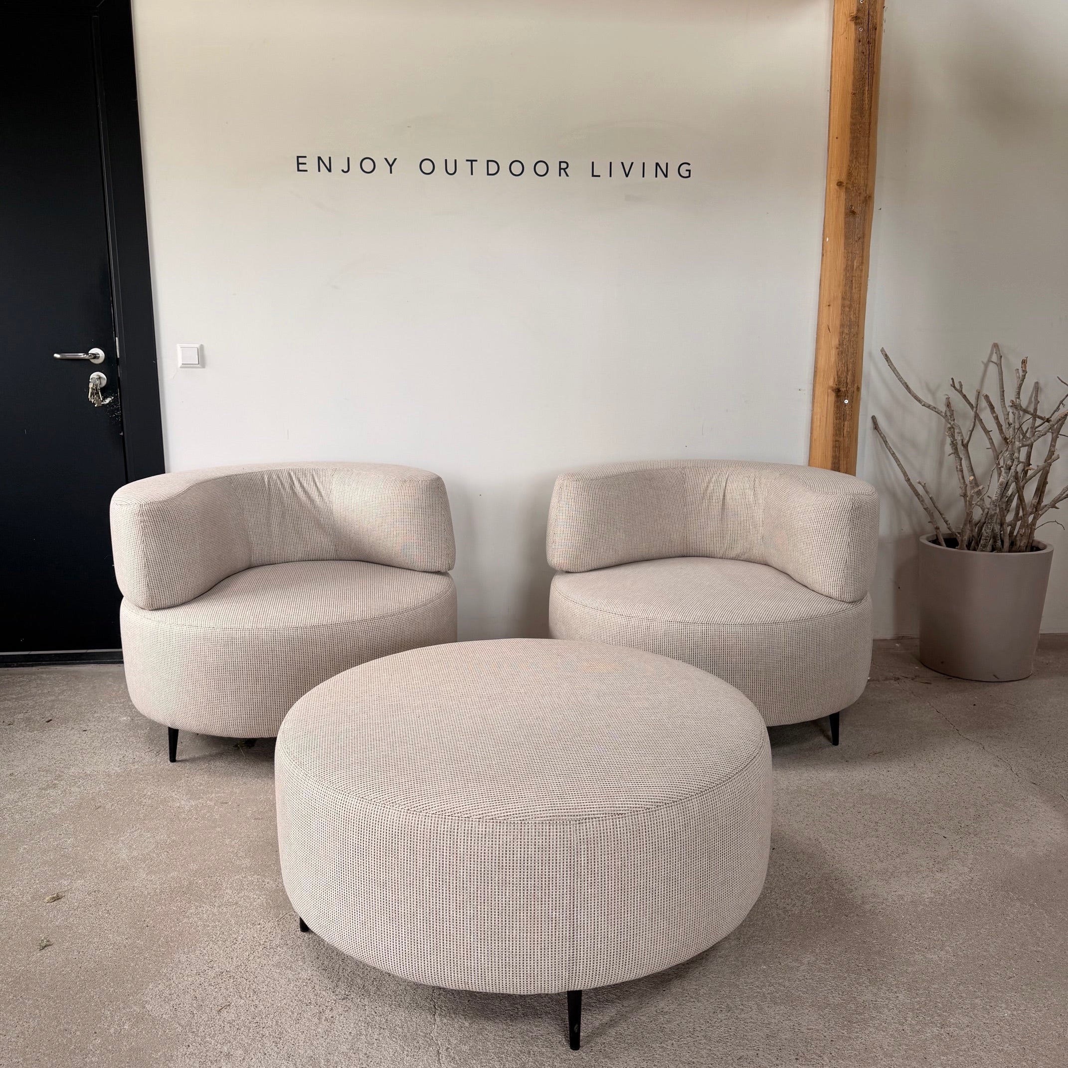 SALE | Bended sofa 6-seater in deluxe charcoal