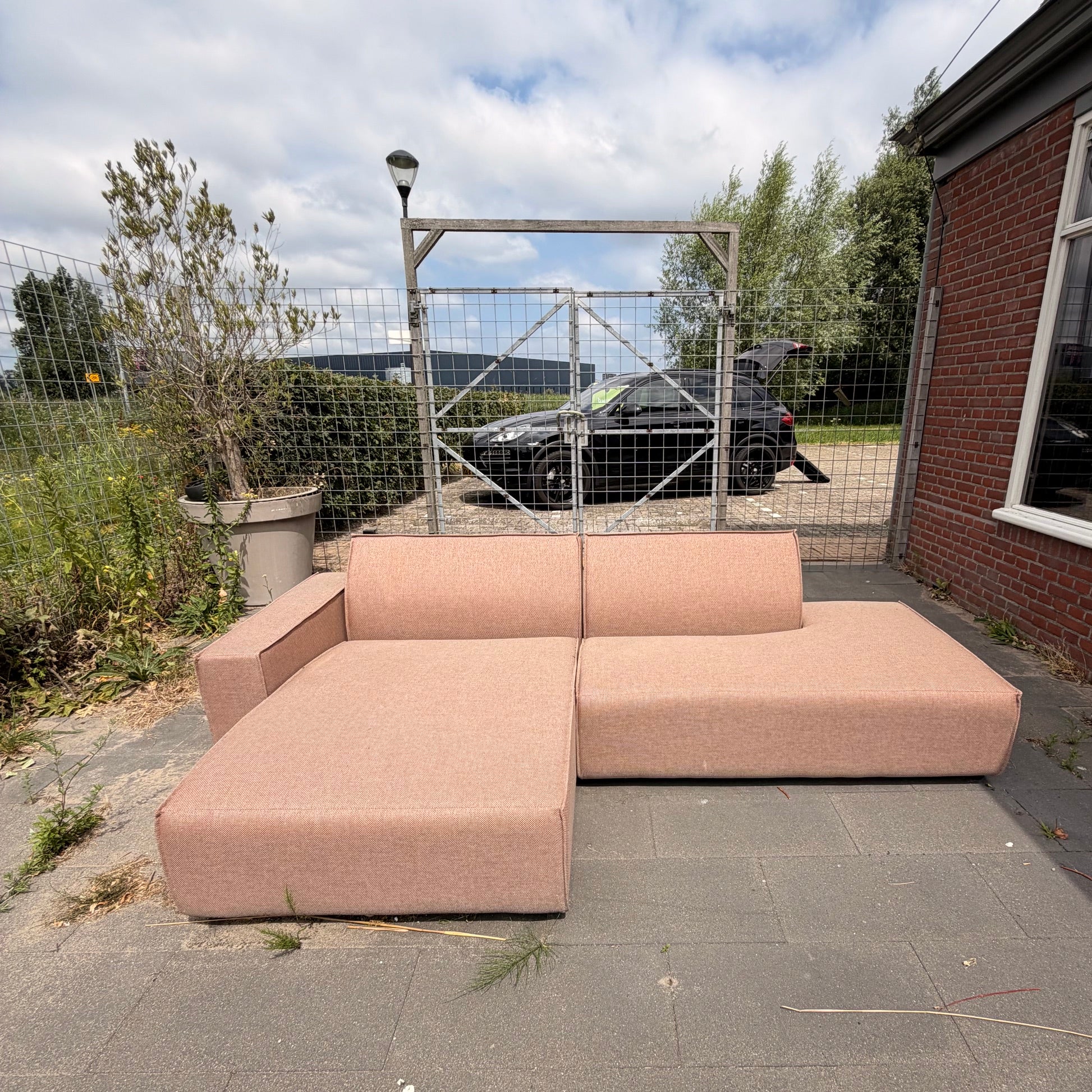 SALE | Bended sofa 6-seater in deluxe charcoal