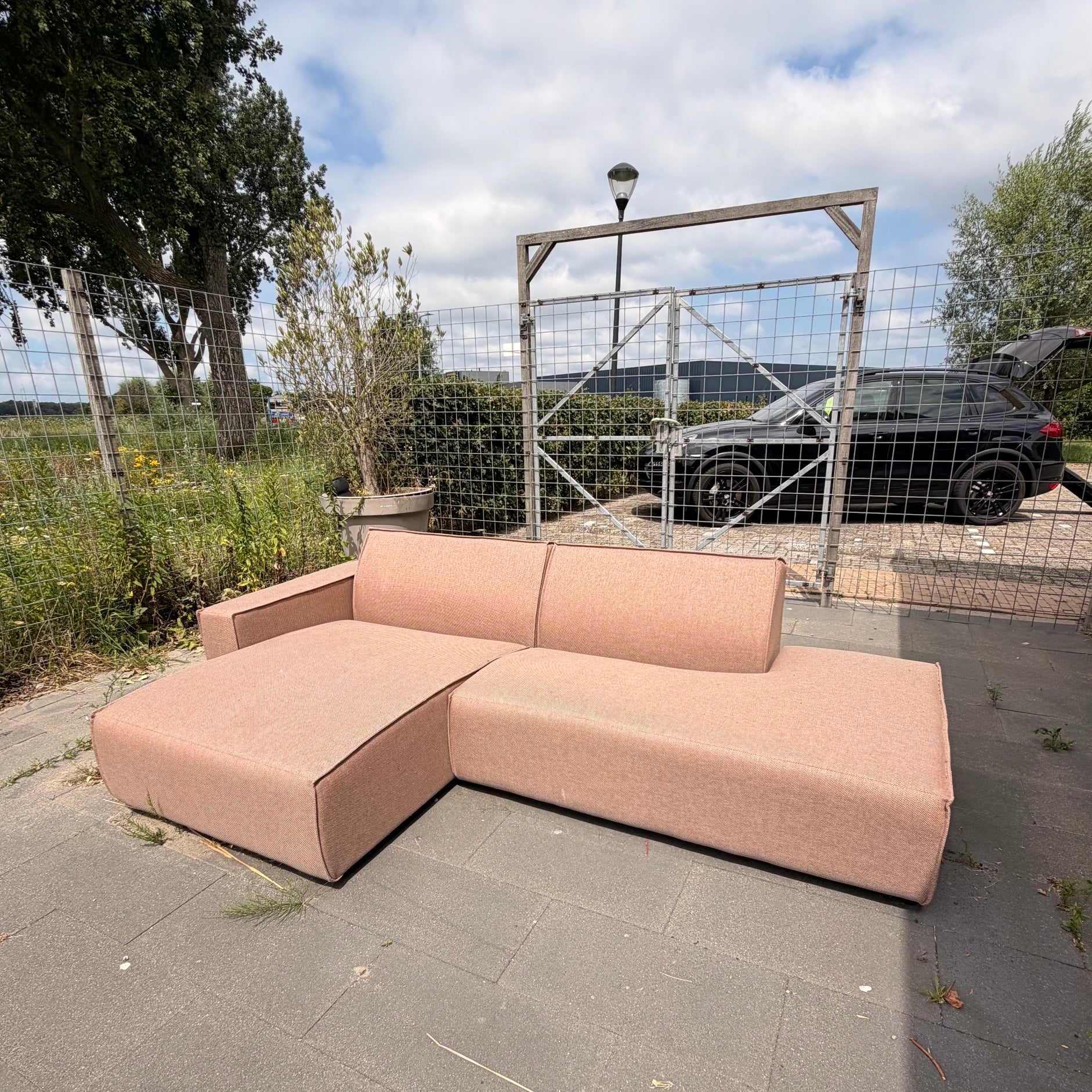 SALE | Bended sofa 6-seater in deluxe charcoal