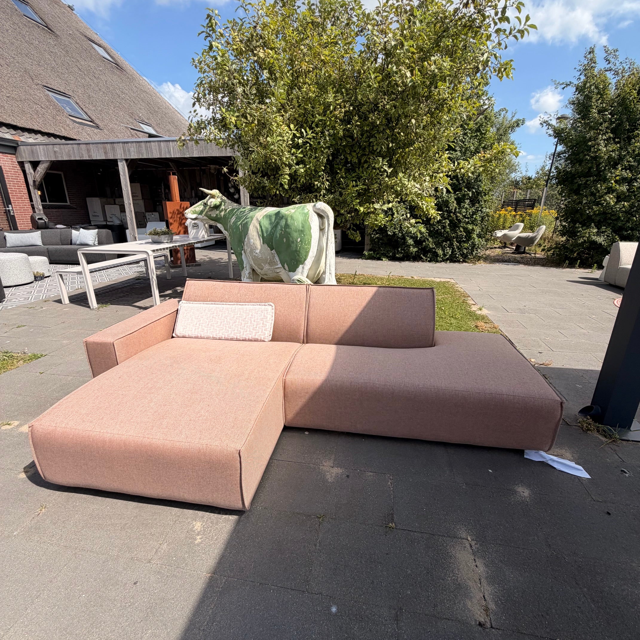 SALE | Bended sofa 6-seater in deluxe charcoal
