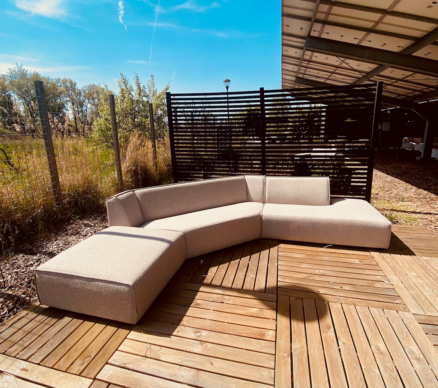 SALE | Bended sofa 6-seater in deluxe charcoal