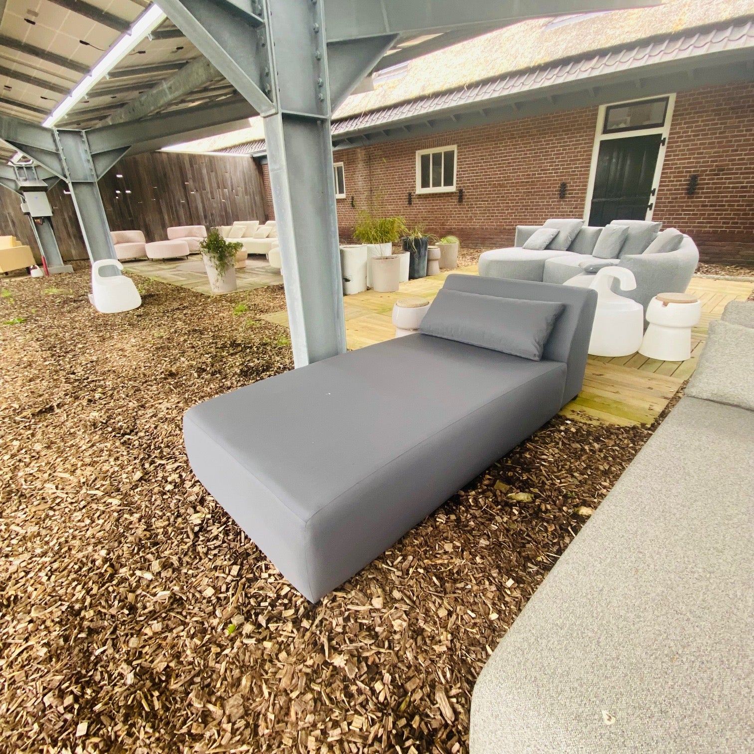 SALE showtuin | Icon DAYBED in UNI antraciet 200 cm