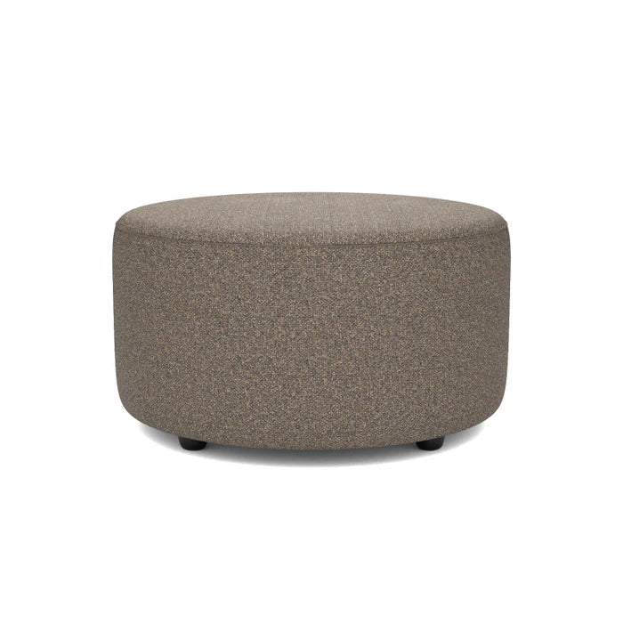 UITVERKOCHT | Bended 12-zits + roundabout hocker 90 cm rond in Charcoal