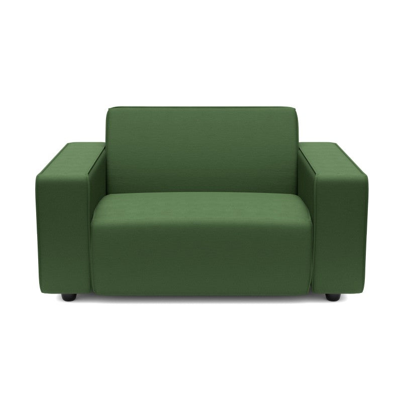 Loveseat groen deals